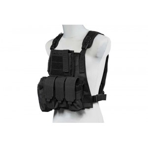 MBSS (LaserCut) Tactical Vest - Black (АСМ)